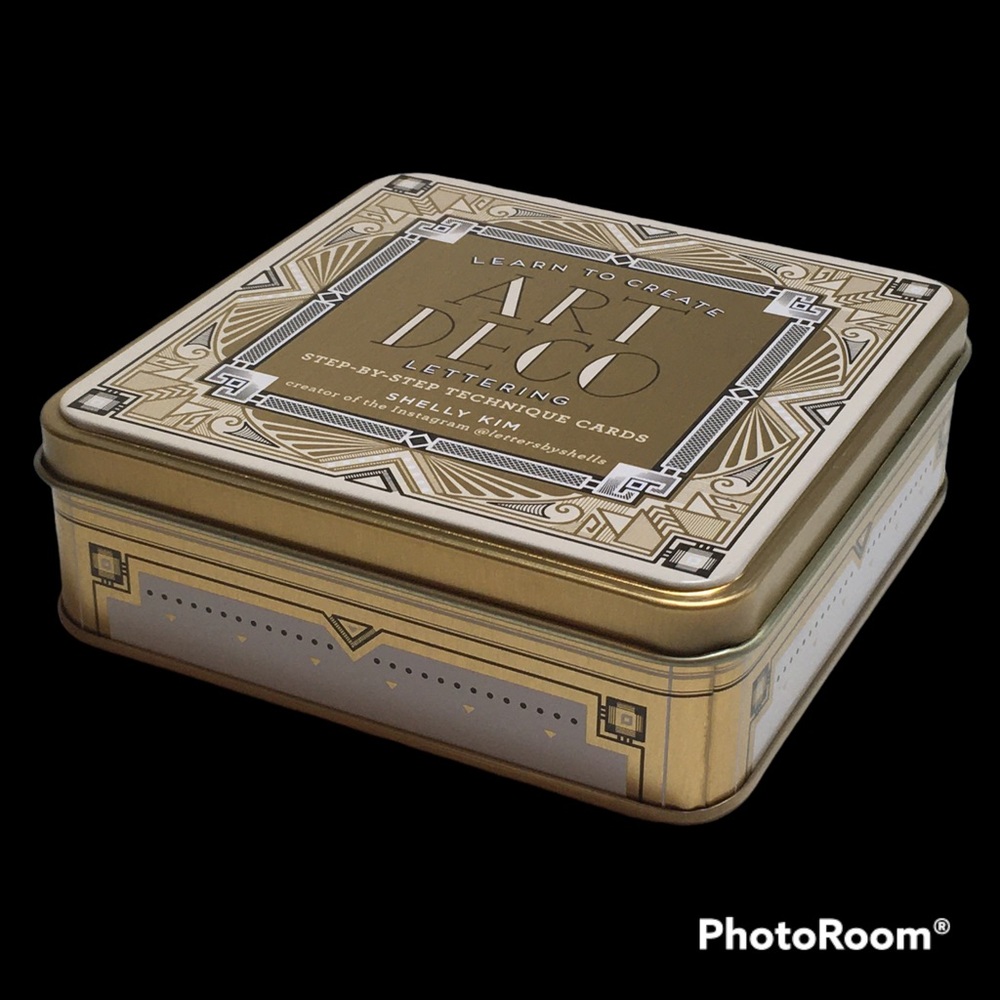 Art Deco Calligraphy Set Learn to Create Art Deco Lettering Gift Idea